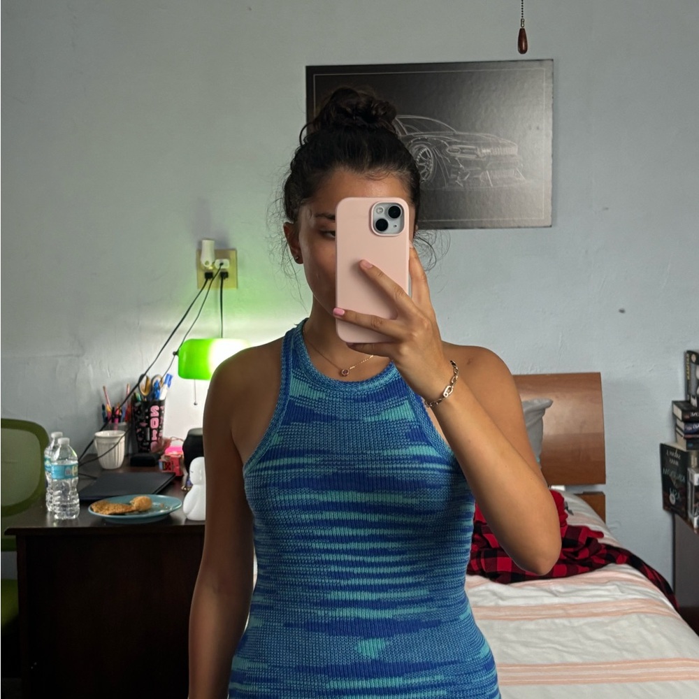 Princess Polly Blue Knit Sweater - Picture 4 of 4